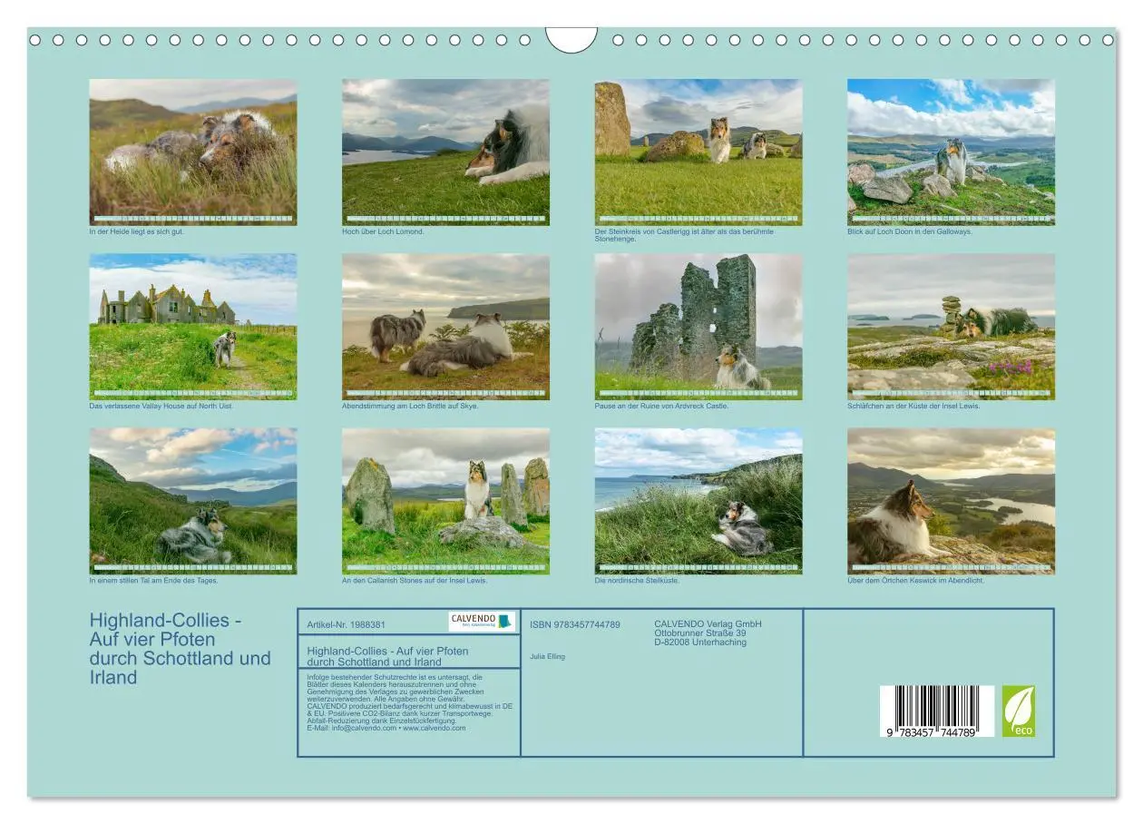 Bild: 9783457744789 | Highland-Collies - Auf vier Pfoten durch Schottland und Irland...