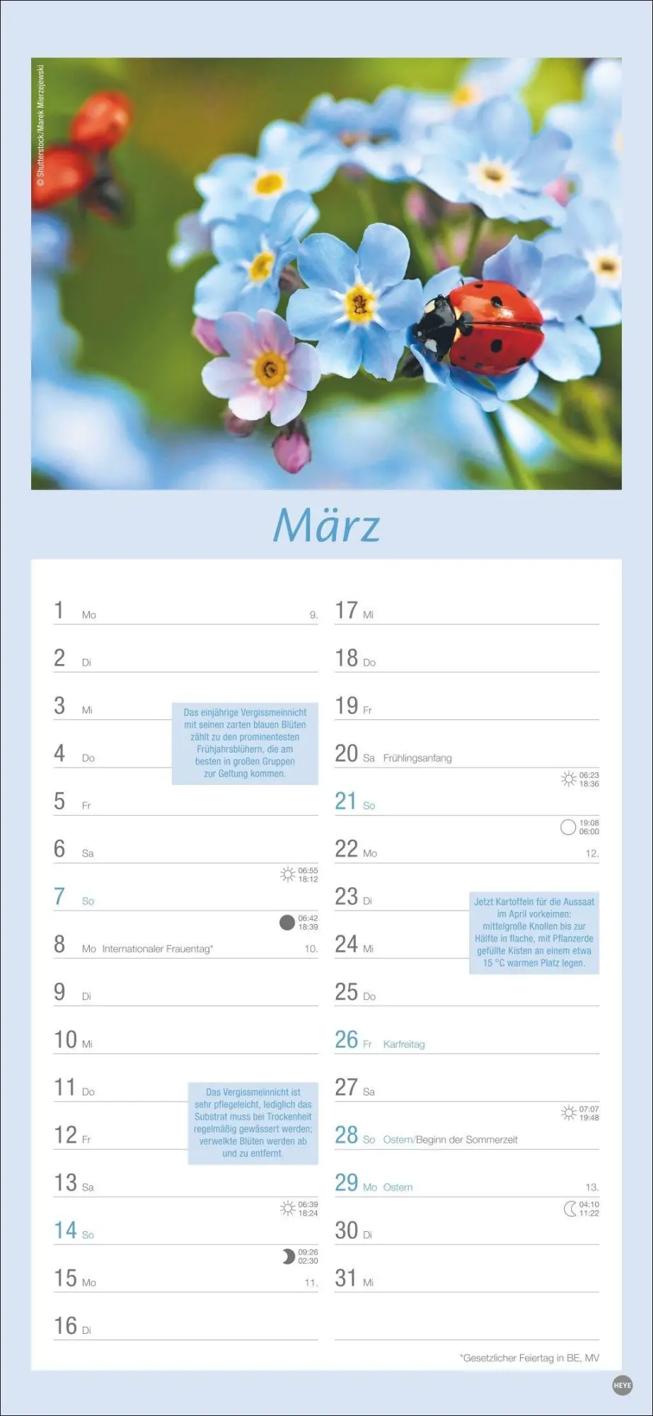 Bild: 9783756414789 | Gartenplaner 2027 | Heye | Kalender | Spiralbindung | 13 S. | Deutsch