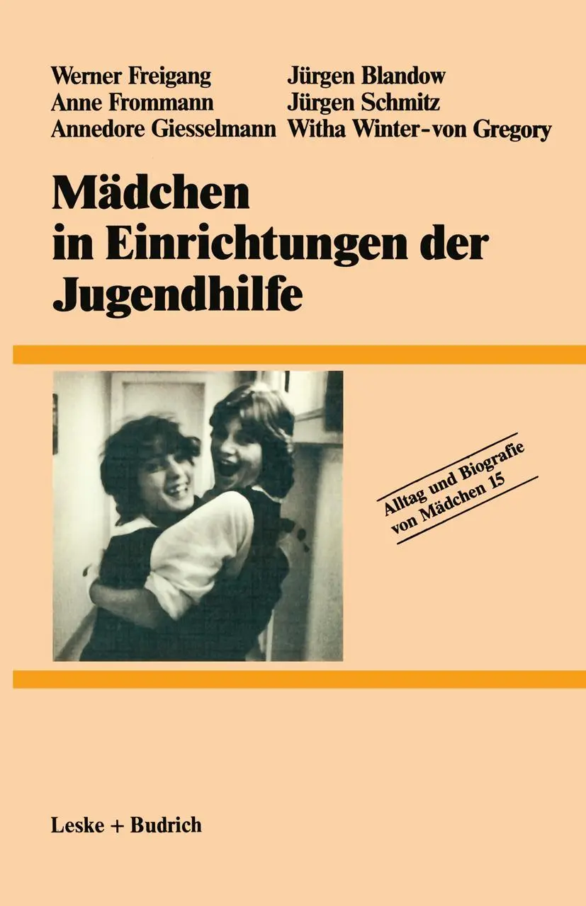 Cover: 9783810004789 | Mädchen in Einrichtungen der Jugendhilfe | Werner Freigang (u. a.)