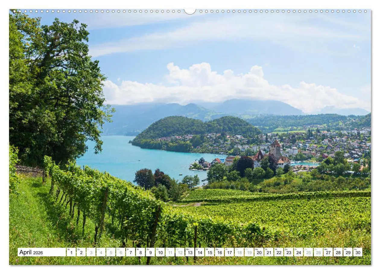 Bild: 9783457284889 | Faszination Berner Oberland - Thuner- und Brienzersee (Wandkalender...