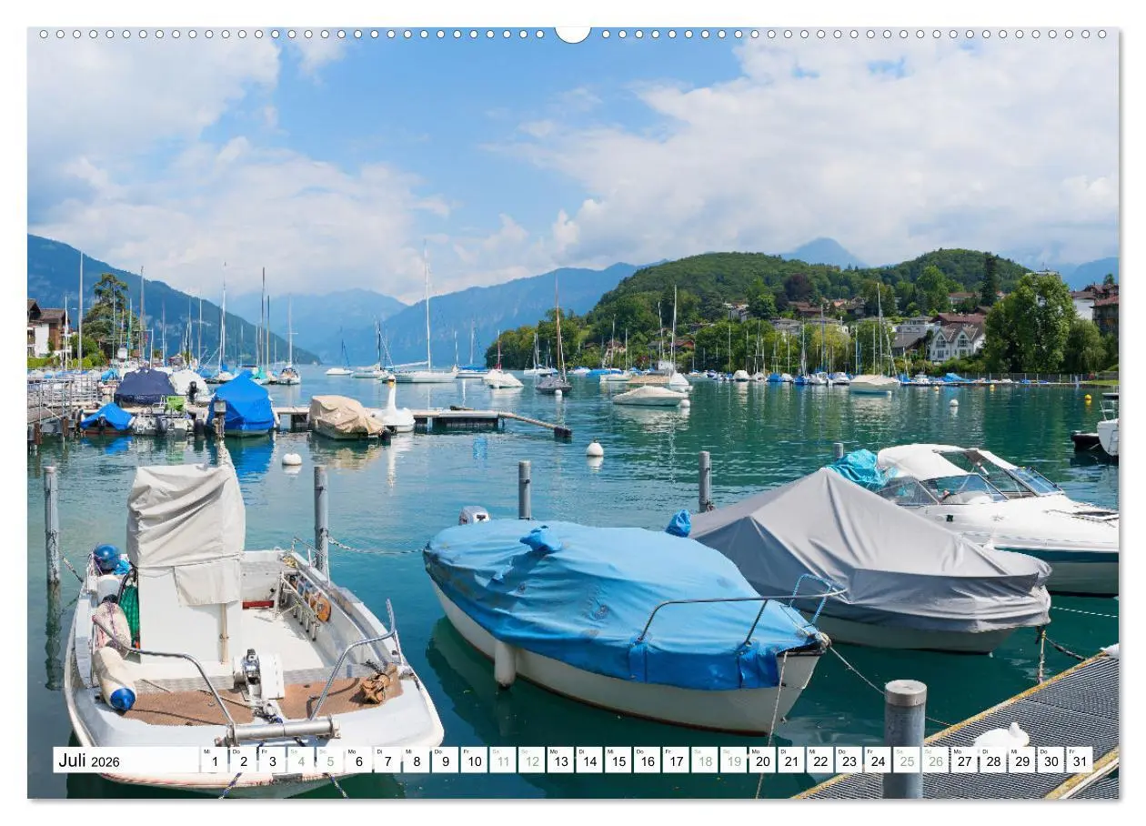 Bild: 9783457284889 | Faszination Berner Oberland - Thuner- und Brienzersee (Wandkalender...