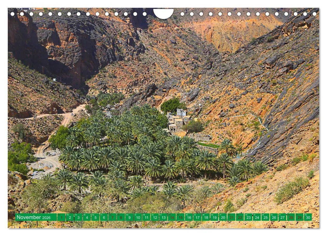 Bild: 9783457594889 | Unterwegs im Weihrauchland Oman (Wandkalender 2026 DIN A4 quer),...