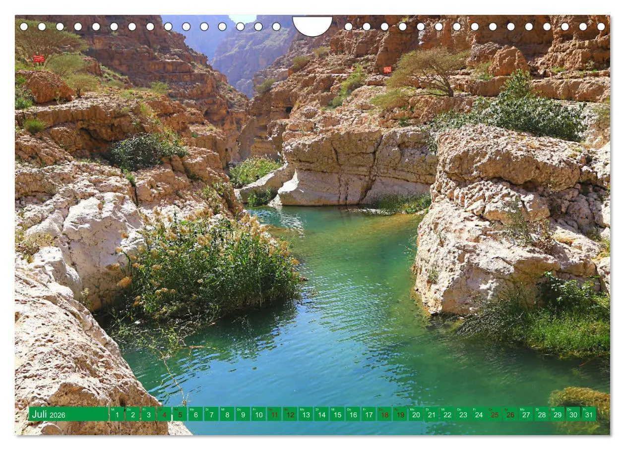 Bild: 9783457594889 | Unterwegs im Weihrauchland Oman (Wandkalender 2026 DIN A4 quer),...