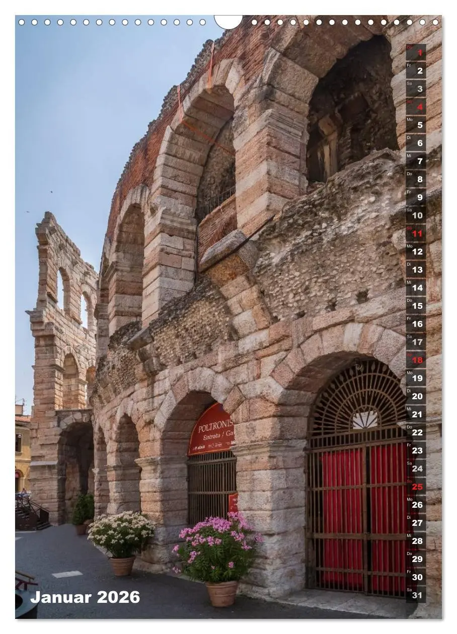 Bild: 9783516444889 | VERONA Bildschöne Altstadt (Wandkalender 2026 DIN A3 hoch),...