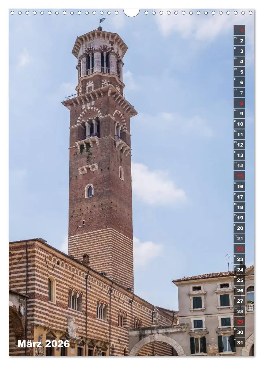 Bild: 9783516444889 | VERONA Bildschöne Altstadt (Wandkalender 2026 DIN A3 hoch),...