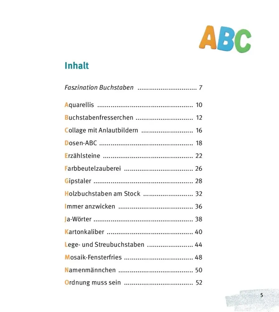 Bild: 9783769824889 | Das kreative ABC-Buch | Gabi Scherzer | Taschenbuch | 96 S. | Deutsch