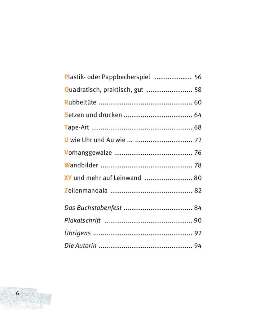 Bild: 9783769824889 | Das kreative ABC-Buch | Gabi Scherzer | Taschenbuch | 96 S. | Deutsch