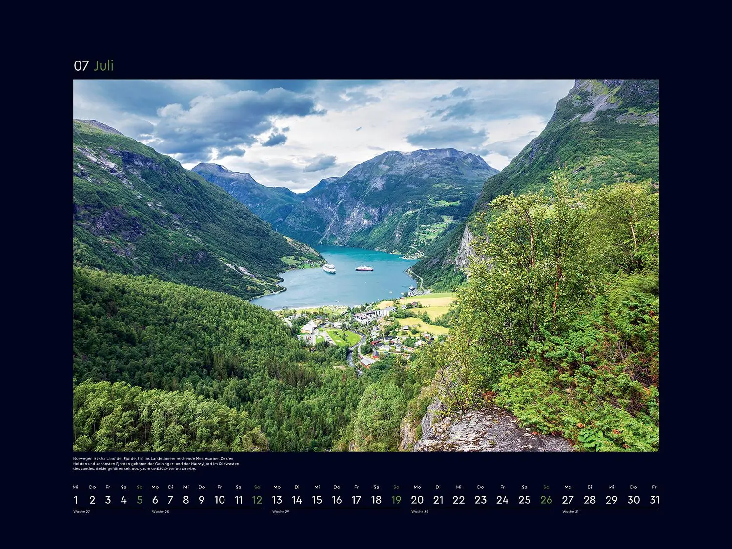 Bild: 9783965914889 | Hurtigruten - KUNTH Wandkalender 2026 | Kalender | 14 S. | Deutsch