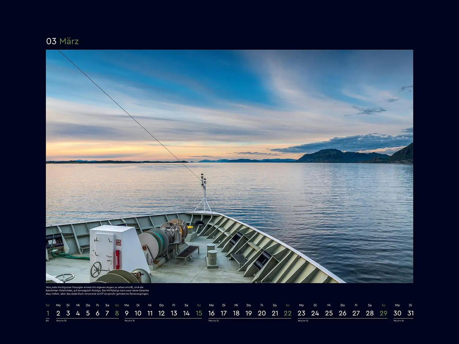 Bild: 9783965914889 | Hurtigruten - KUNTH Wandkalender 2026 | Kalender | 14 S. | Deutsch