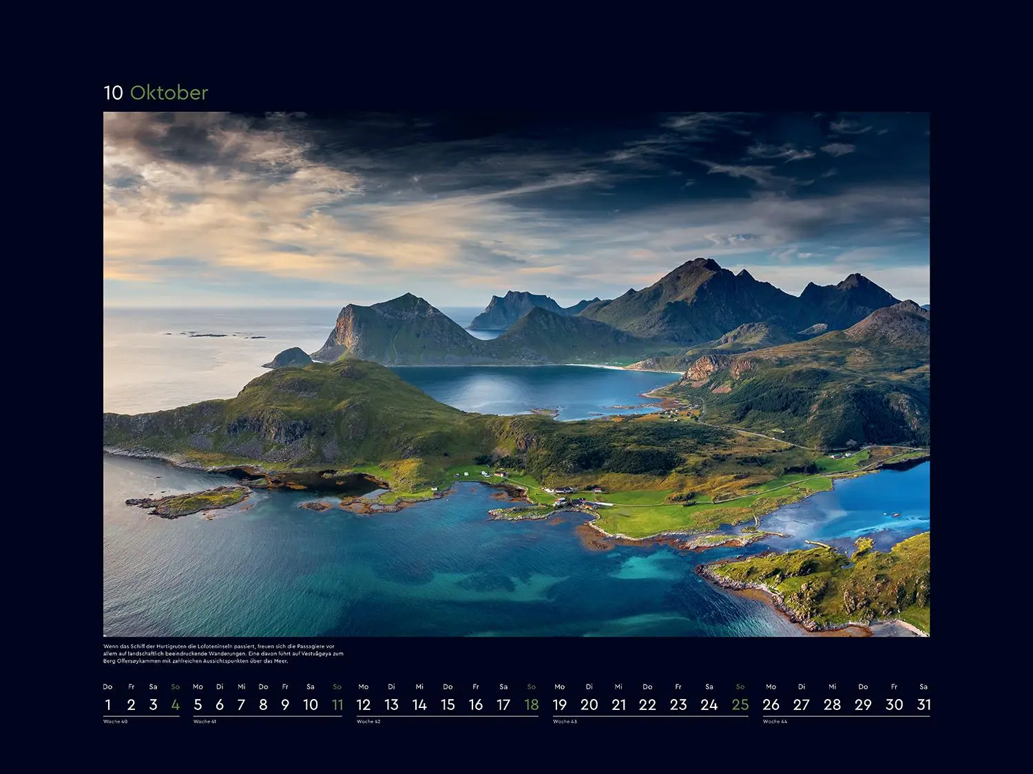 Bild: 9783965914889 | Hurtigruten - KUNTH Wandkalender 2026 | Kalender | 14 S. | Deutsch