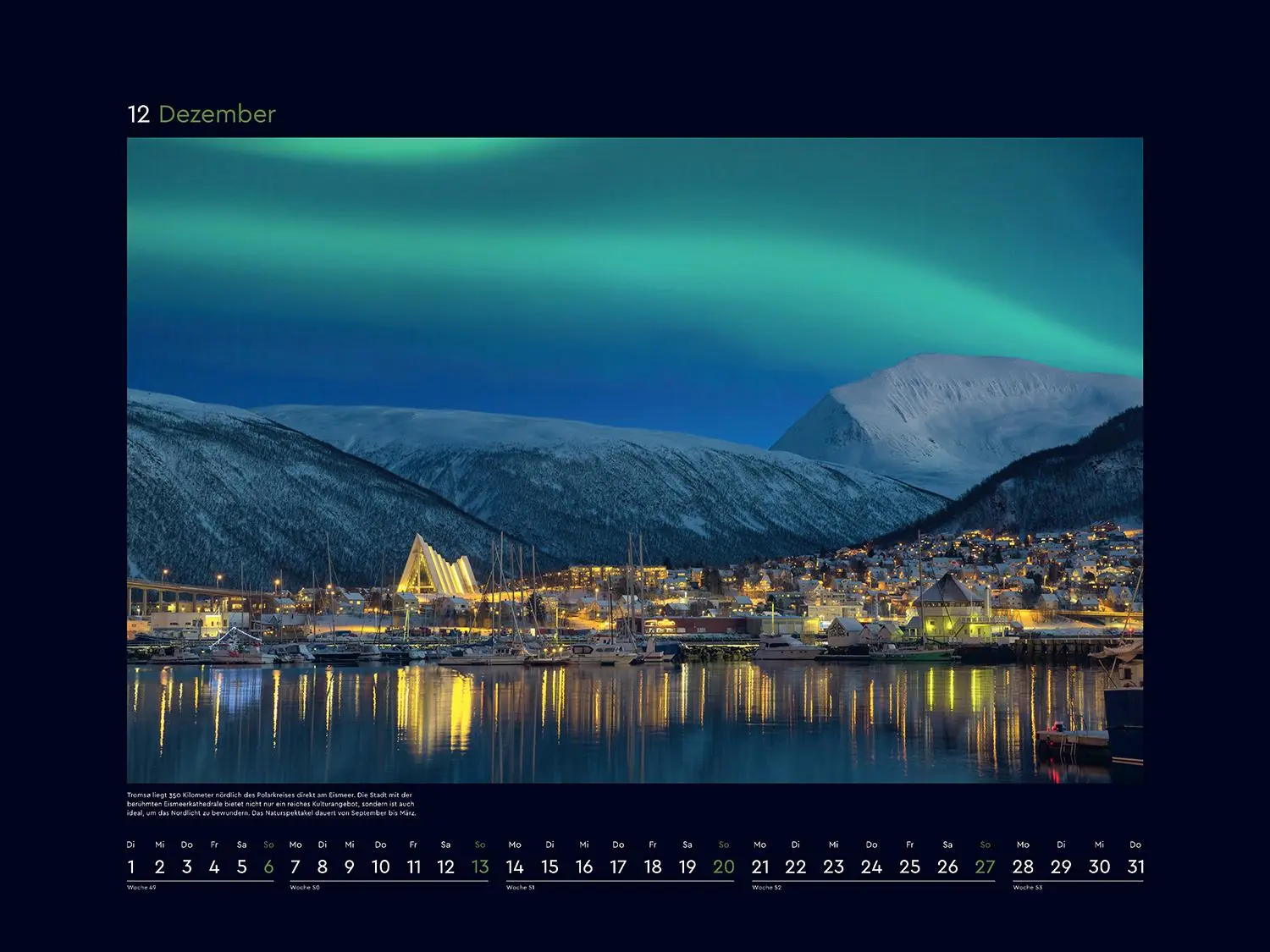 Bild: 9783965914889 | Hurtigruten - KUNTH Wandkalender 2026 | Kalender | 14 S. | Deutsch