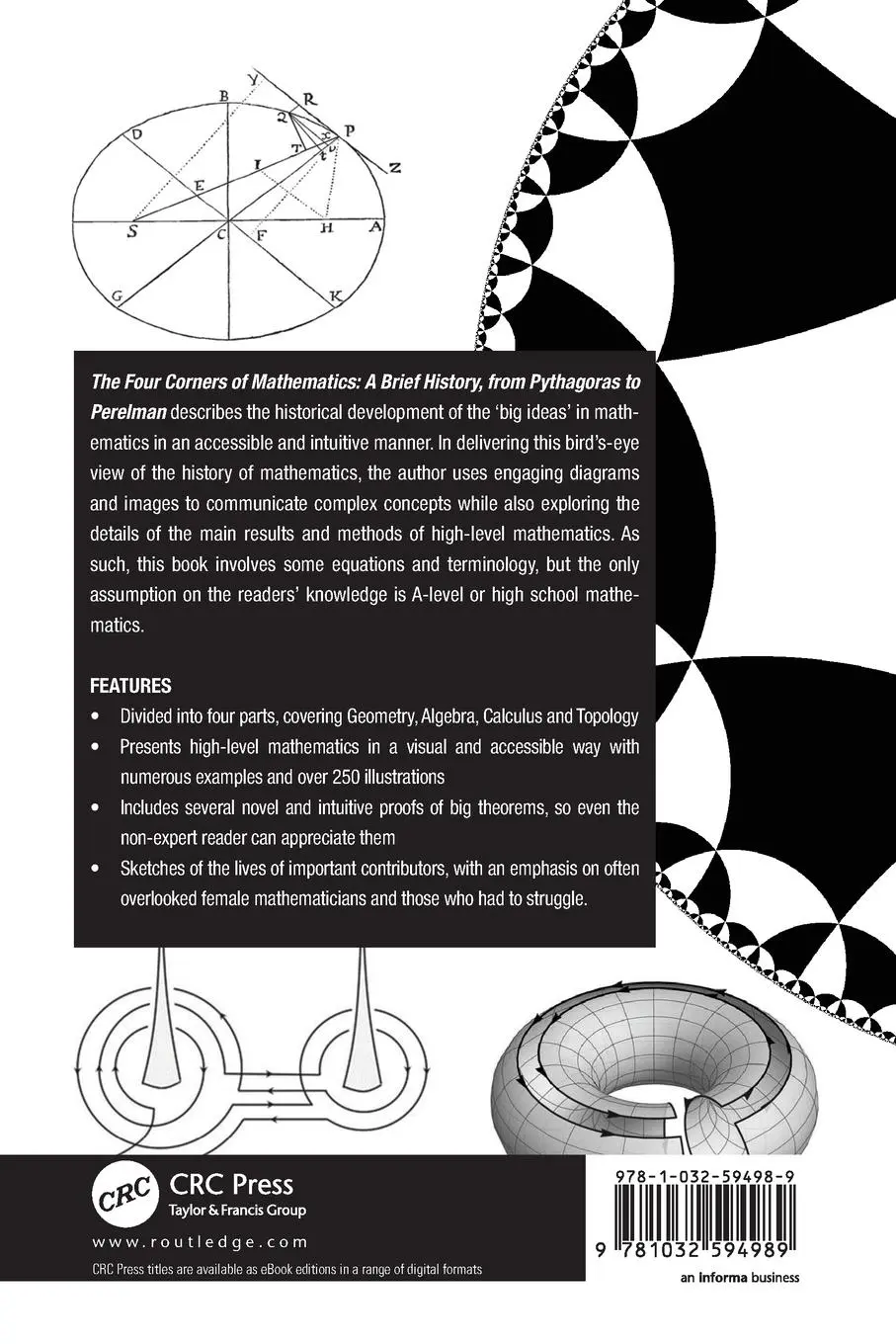 Rückseite: 9781032594989 | The Four Corners of Mathematics | Thomas Waters | Taschenbuch | 2024