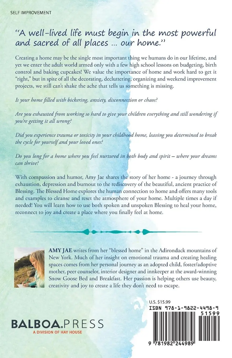 Rückseite: 9781982244989 | The Blessed Home | Amy Jae | Taschenbuch | Kartoniert / Broschiert
