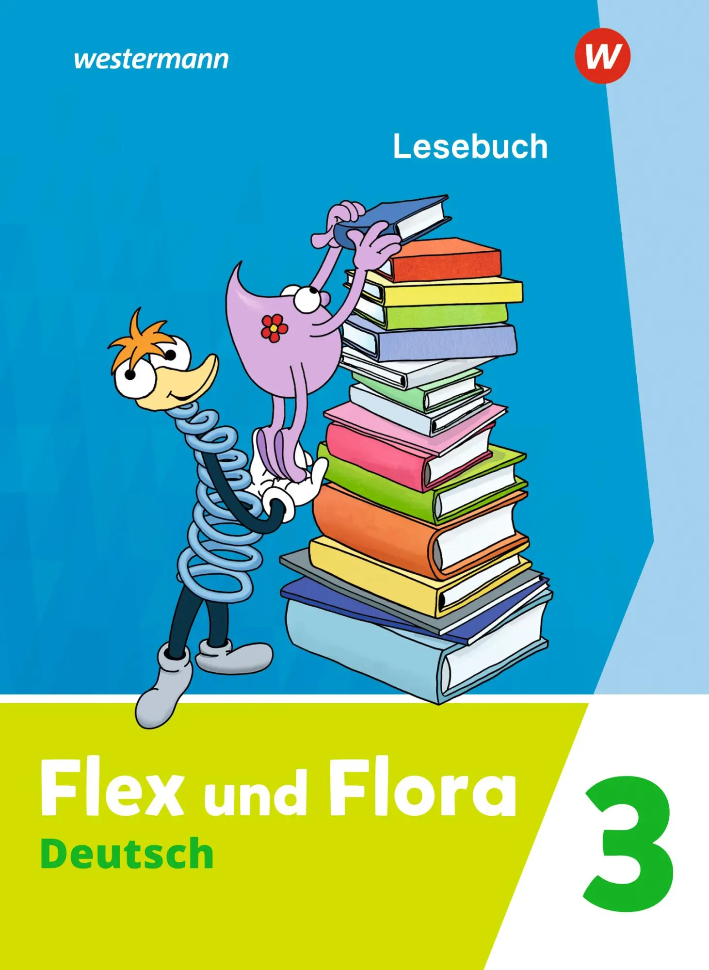 Cover: 9783141054989 | Flex und Flora 3. Lesebuch | Ausgabe 2021 | Bielau | Taschenbuch