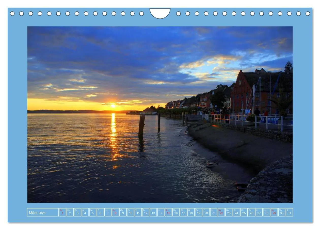 Bild: 9783516124989 | Impressionen vom schönen Bodensee (Wandkalender 2026 DIN A4 quer),...