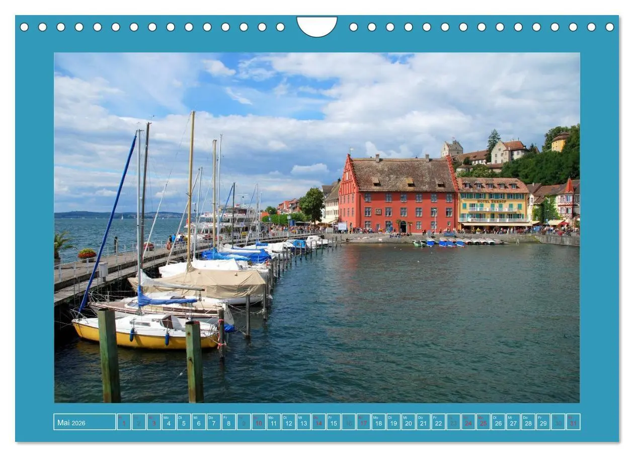 Bild: 9783516124989 | Impressionen vom schönen Bodensee (Wandkalender 2026 DIN A4 quer),...