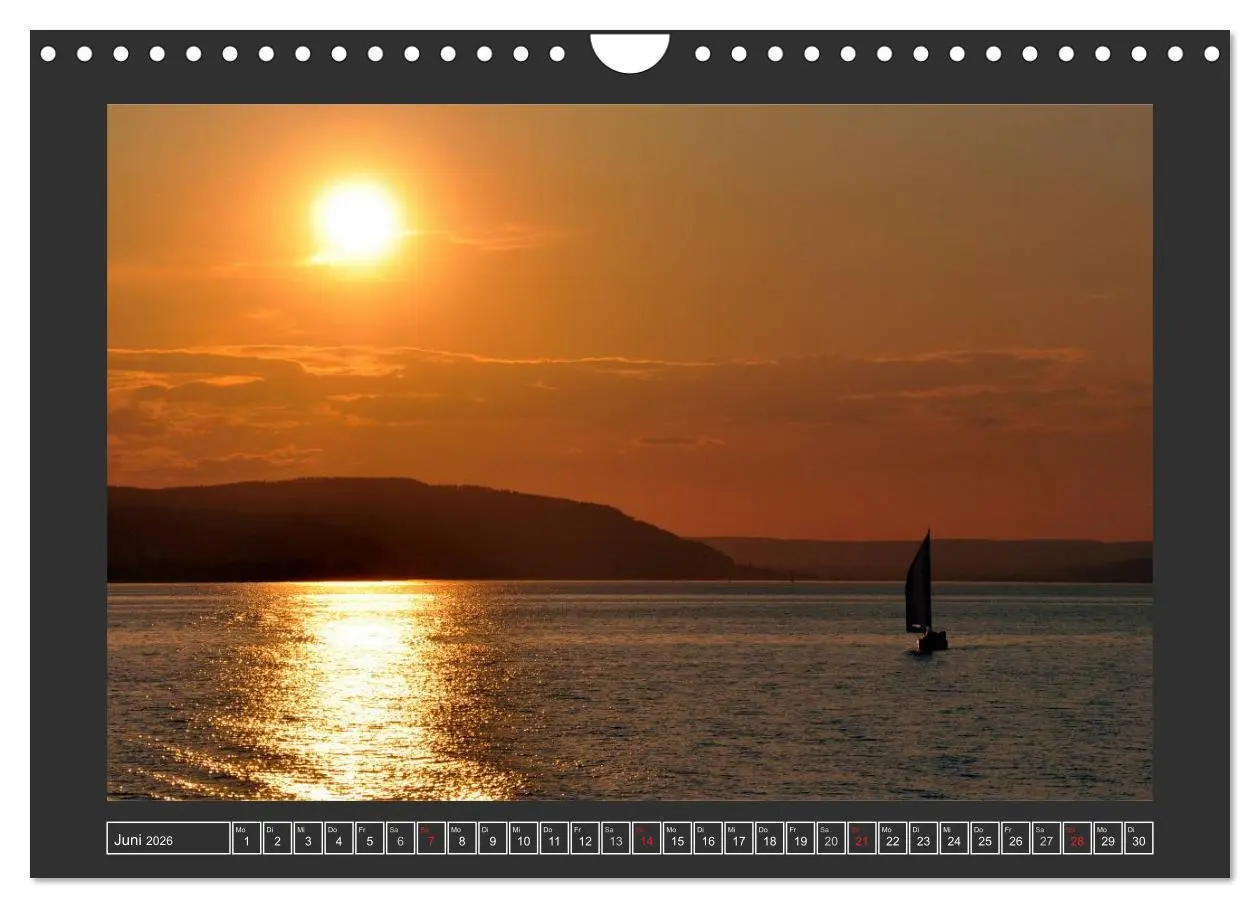 Bild: 9783516124989 | Impressionen vom schönen Bodensee (Wandkalender 2026 DIN A4 quer),...