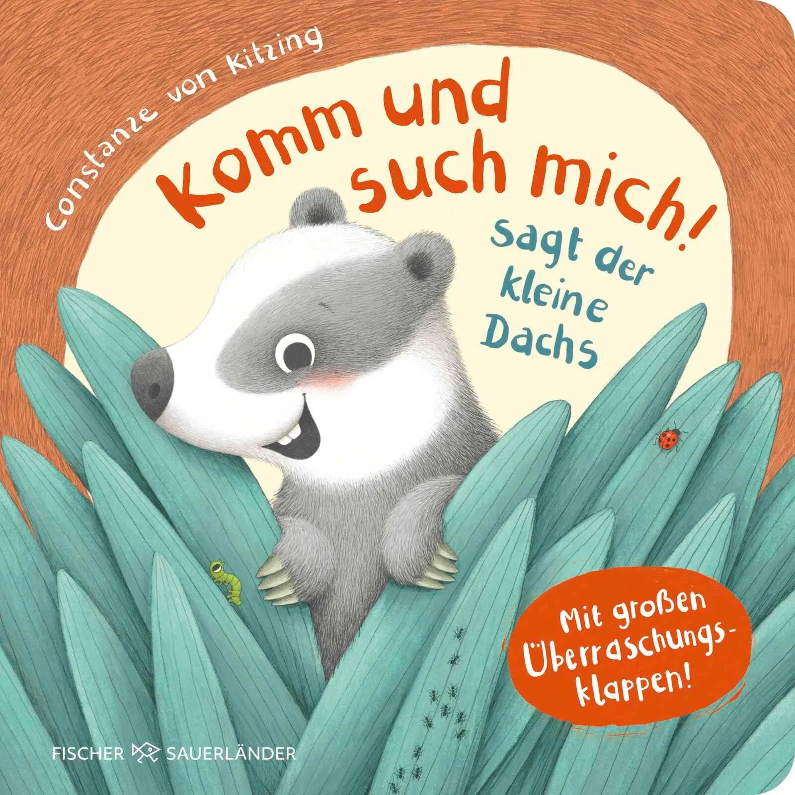 Cover: 9783737374989 | Komm und such mich! sagt der kleine Dachs | Constanze von Kitzing