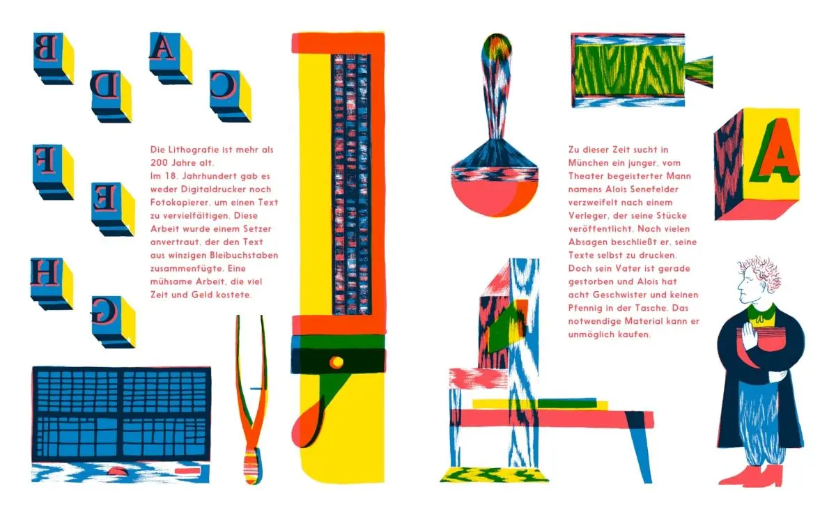 Bild: 9783775754989 | Die Lithografin - Ein kunstvolles Bilderbuch über die Magie des...