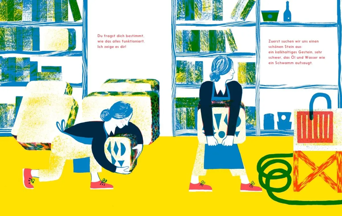 Bild: 9783775754989 | Die Lithografin - Ein kunstvolles Bilderbuch über die Magie des...
