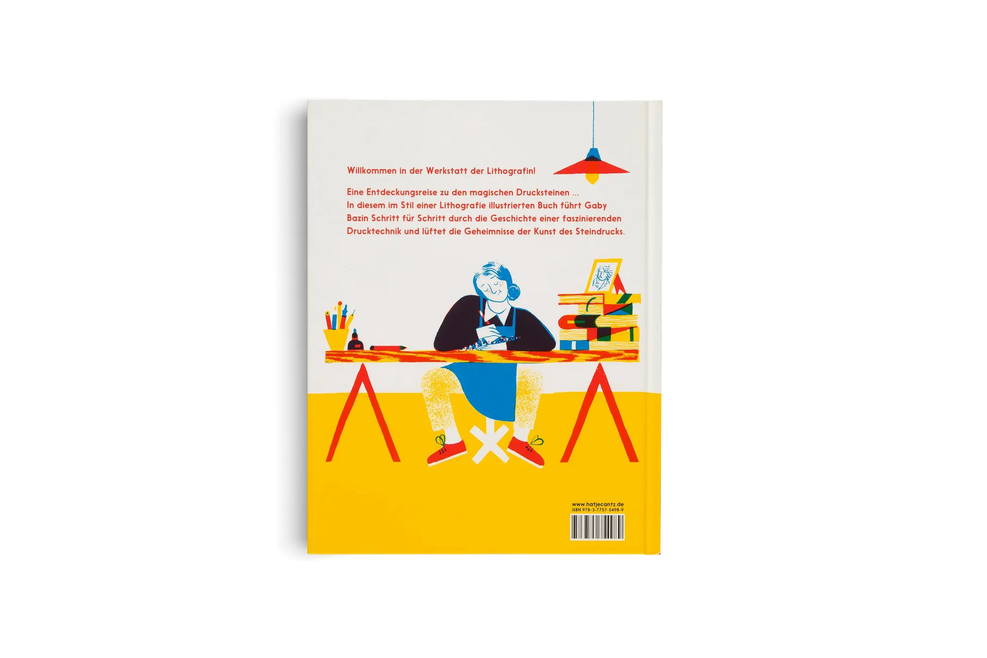 Bild: 9783775754989 | Die Lithografin - Ein kunstvolles Bilderbuch über die Magie des...