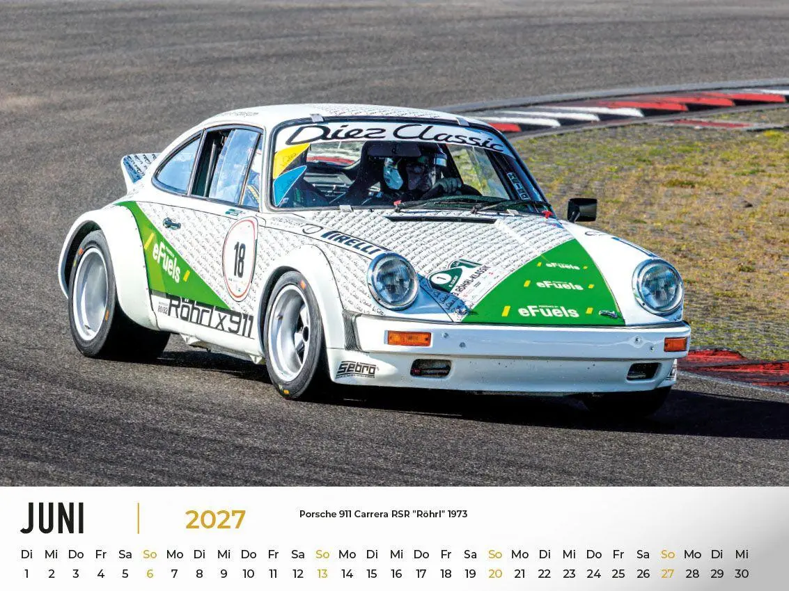 Bild: 9783948794989 | Porsche im Rennsport Kalender 2027 | Frank Pommer | Kalender | Deutsch