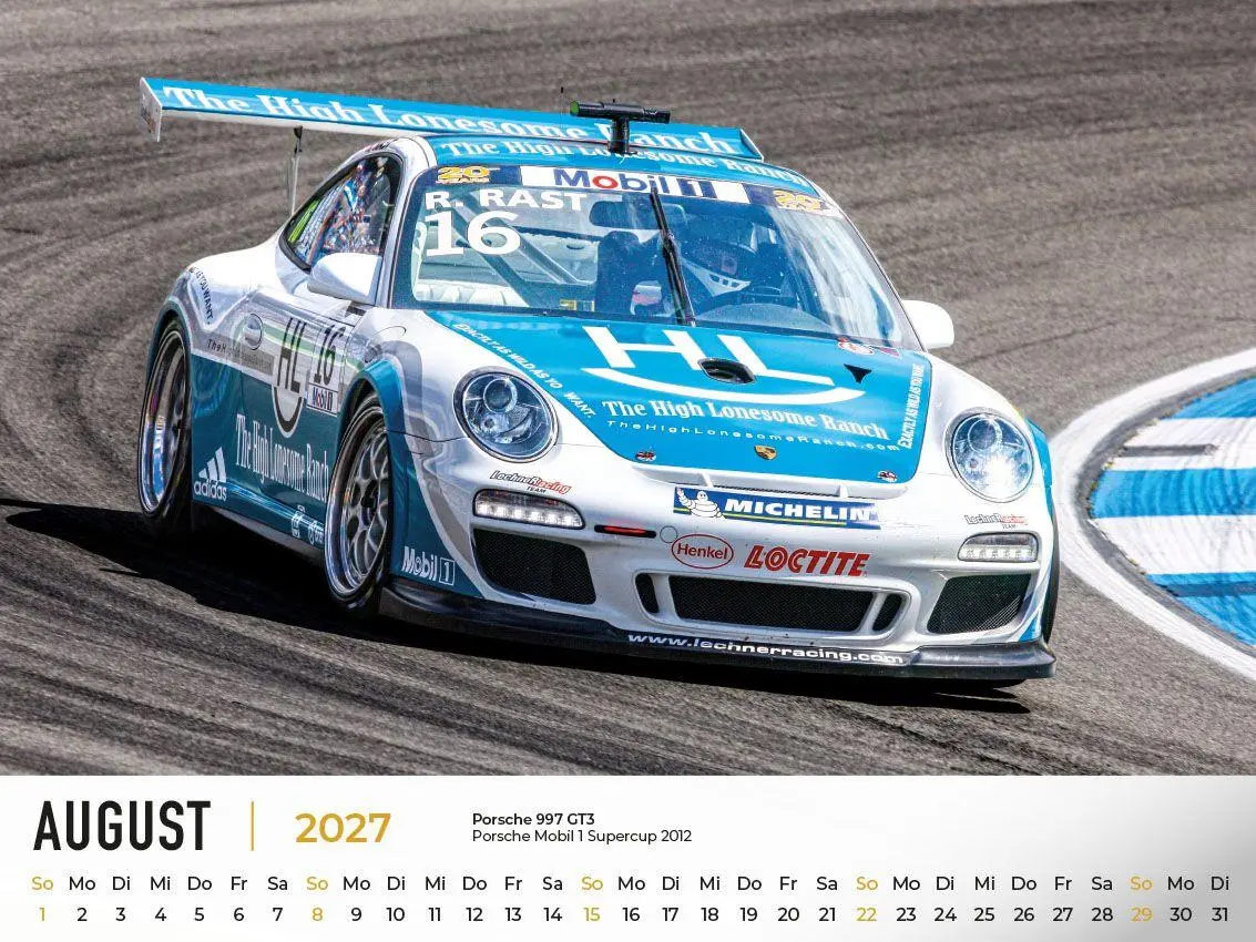 Bild: 9783948794989 | Porsche im Rennsport Kalender 2027 | Frank Pommer | Kalender | Deutsch
