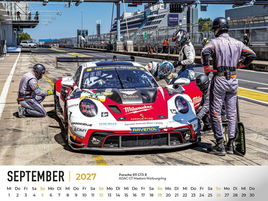 Bild: 9783948794989 | Porsche im Rennsport Kalender 2027 | Frank Pommer | Kalender | Deutsch