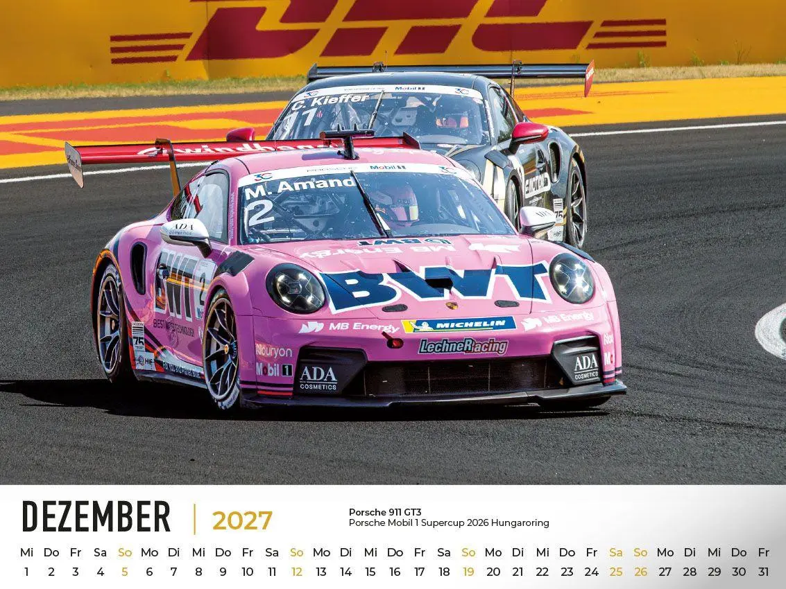 Bild: 9783948794989 | Porsche im Rennsport Kalender 2027 | Frank Pommer | Kalender | Deutsch