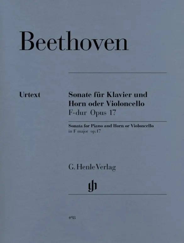 Cover: 9790201804989 | Sonata In F For Piano And Horn Or Cello Op.17 | Armin Raab (u. a.)