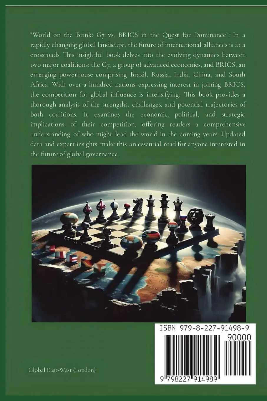 Rückseite: 9798227914989 | World On The Brink | G7 Vs. BRICS In The Quest For Dominance | Unit