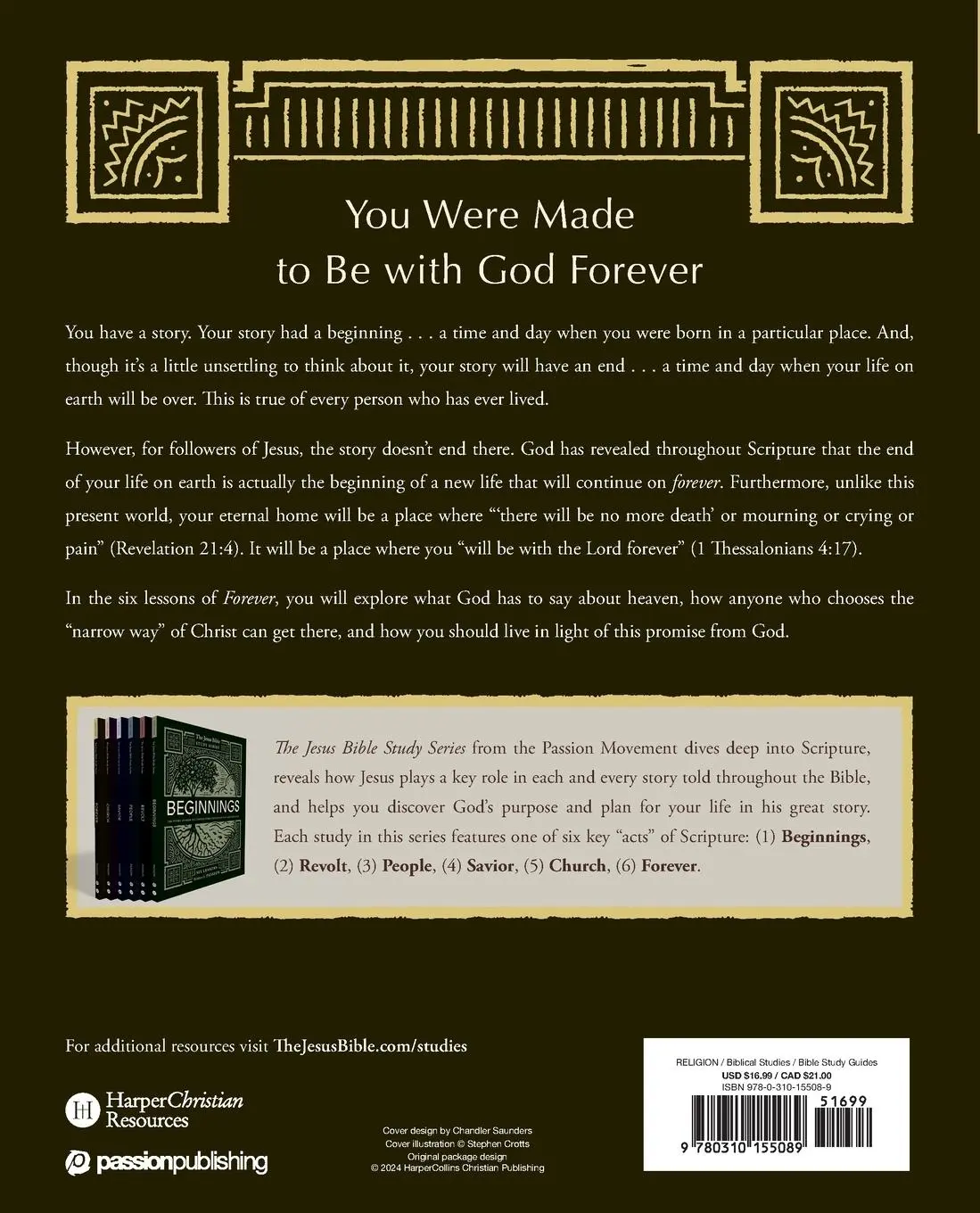 Rückseite: 9780310155089 | Forever Bible Study Guide | The Story of God Making All Things Right
