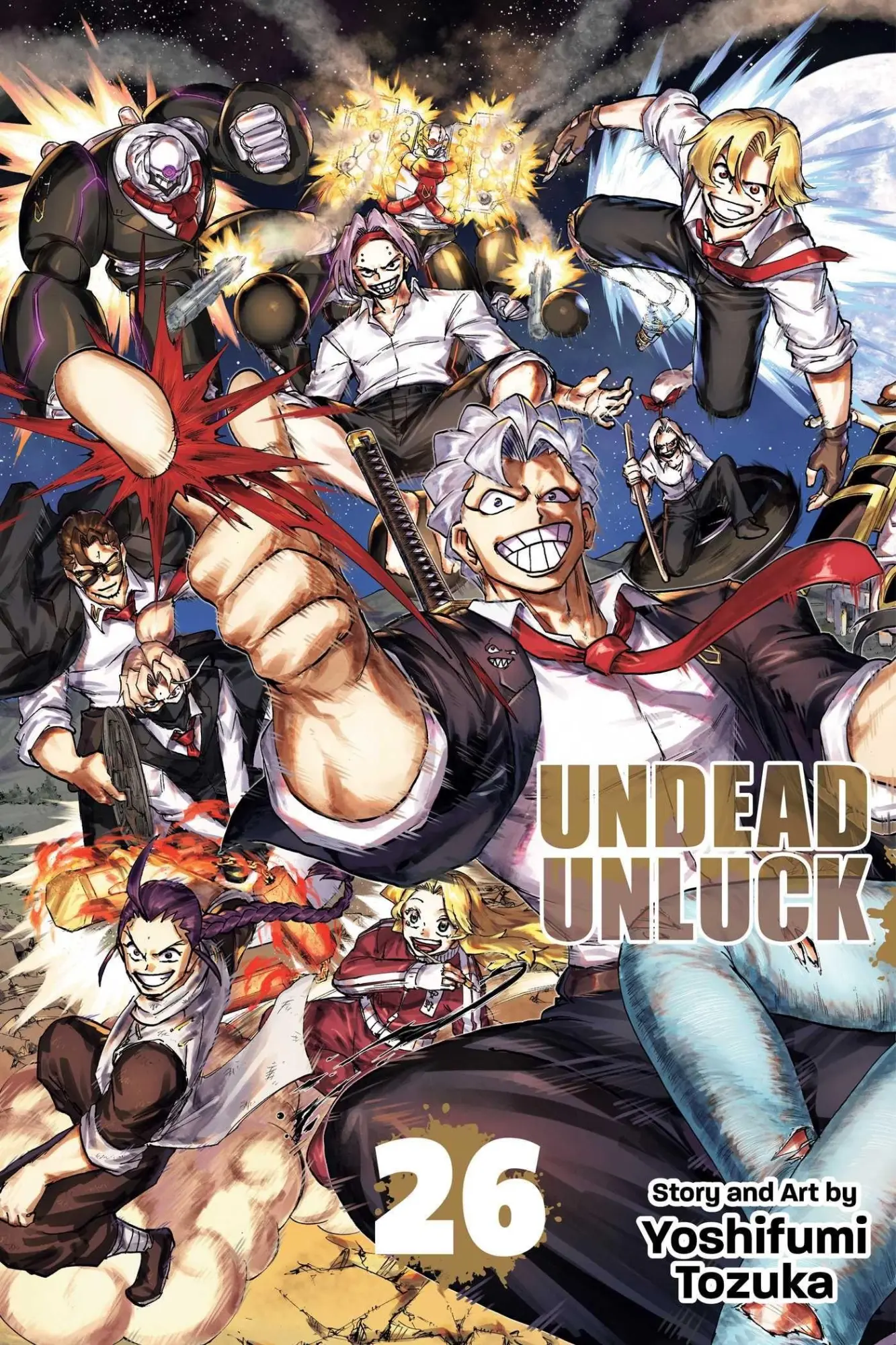 Cover: 9781974765089 | Undead Unluck, Vol. 26 | Yoshifumi Tozuka | Taschenbuch | Englisch