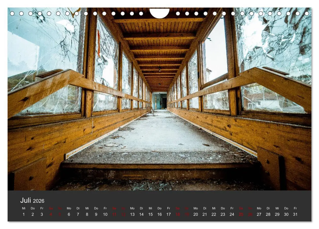 Bild: 9783457785089 | Verlassene Orte - Ein Lost Places Kalender (Wandkalender 2026 DIN...