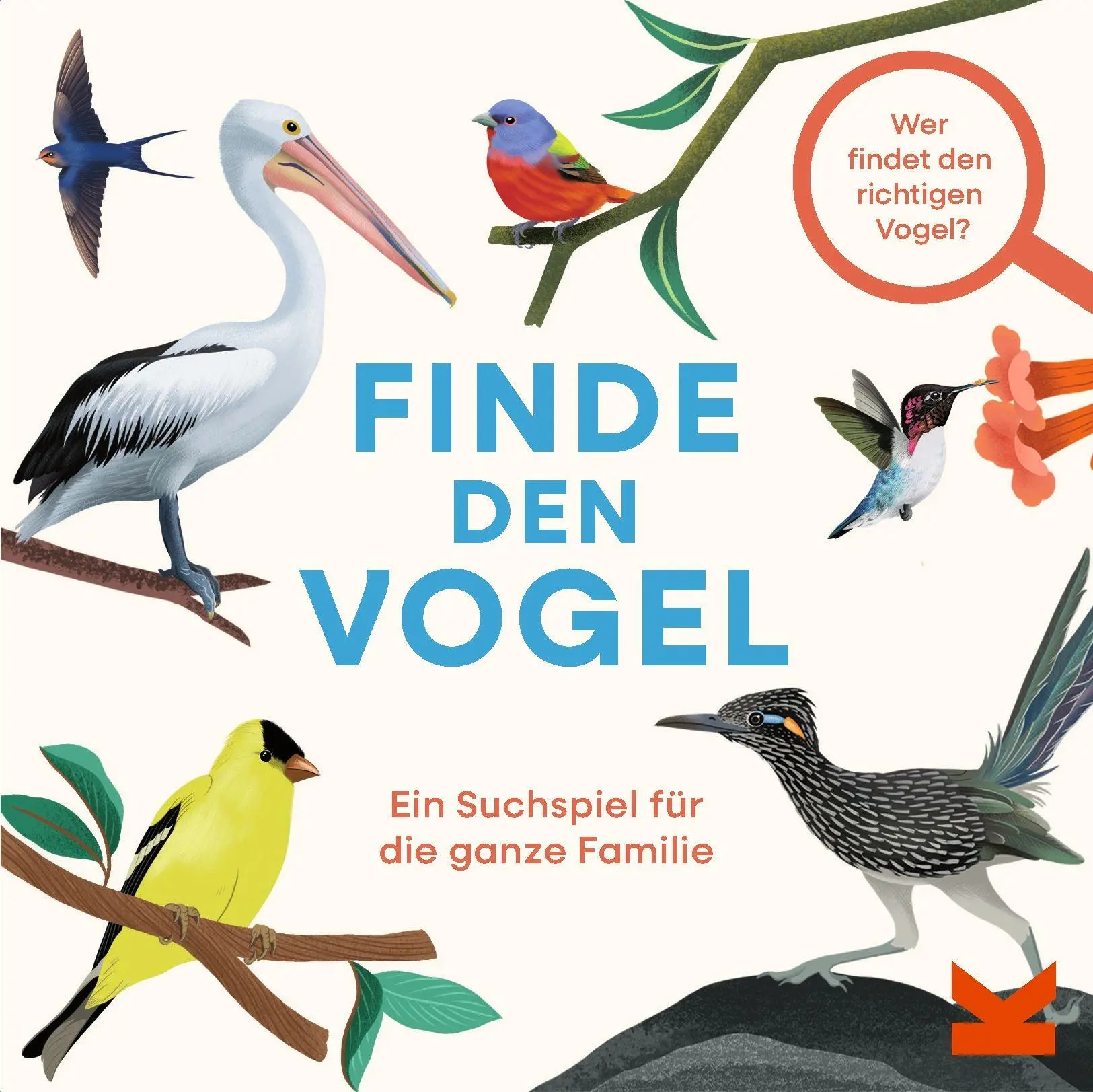 Cover: 9783962445089 | Finde den Vogel | Ein Suchspiel für die ganze Familie | Vogel-Ropers