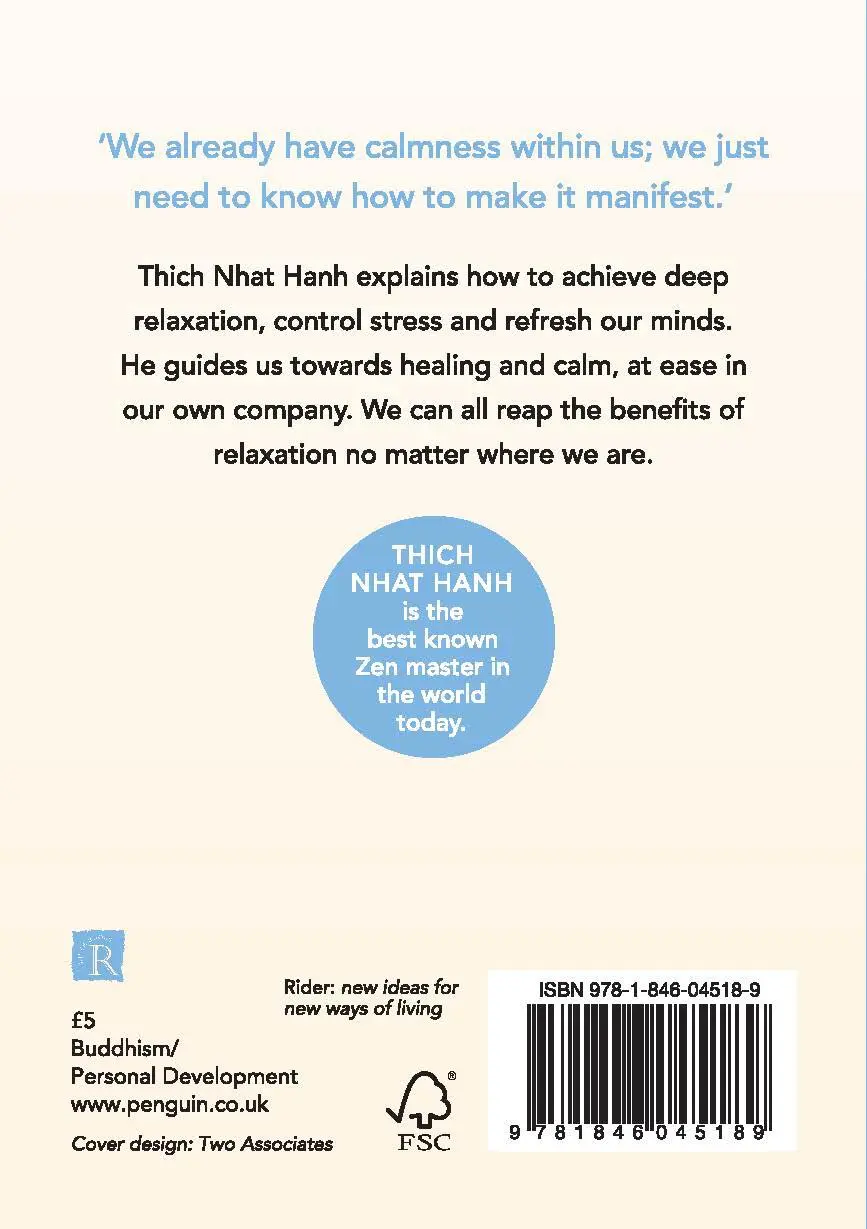 Rückseite: 9781846045189 | How to Relax | Thich Nhat Hanh | Taschenbuch | 128 S. | Englisch