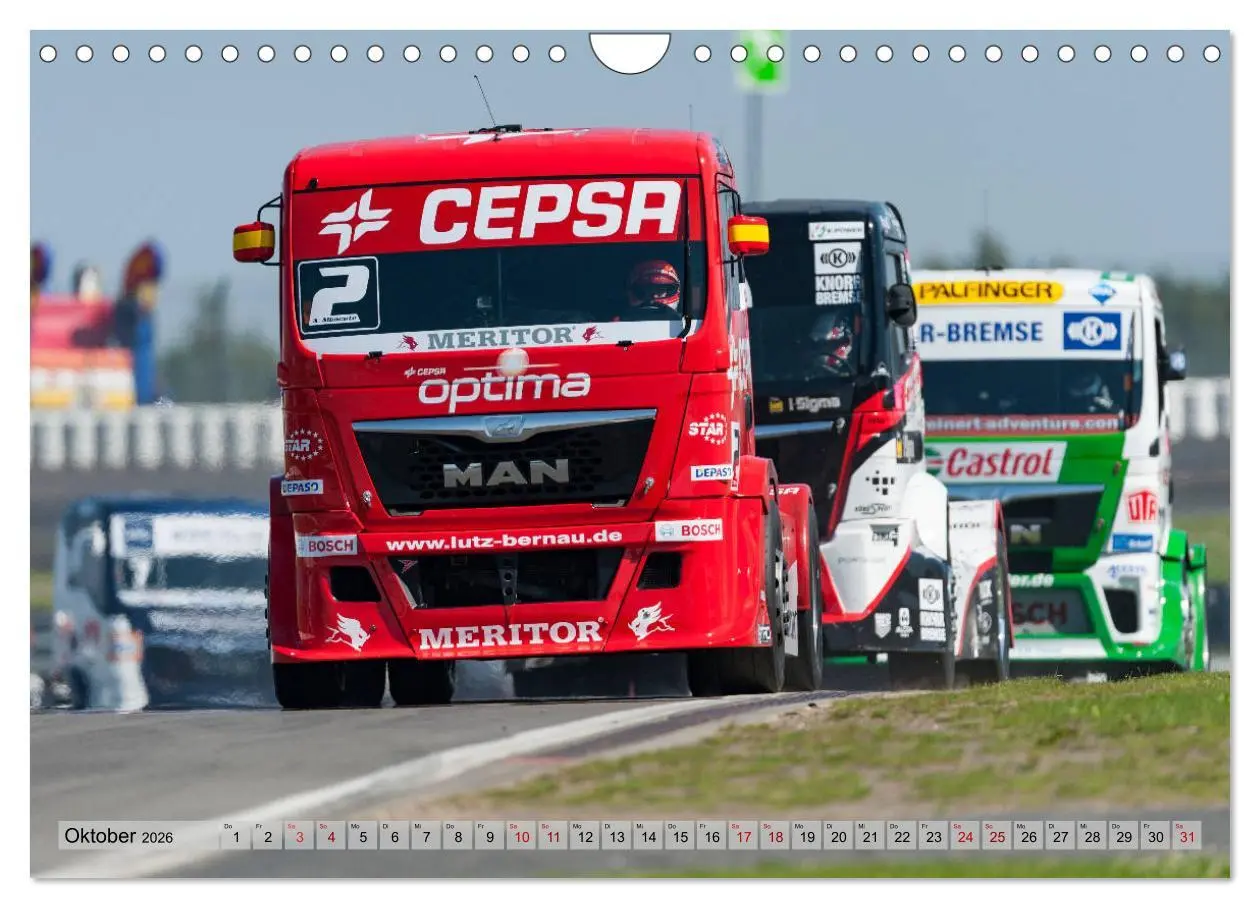 Bild: 9783457845189 | Best of TRUCK RACING (Wandkalender 2026 DIN A4 quer), CALVENDO...