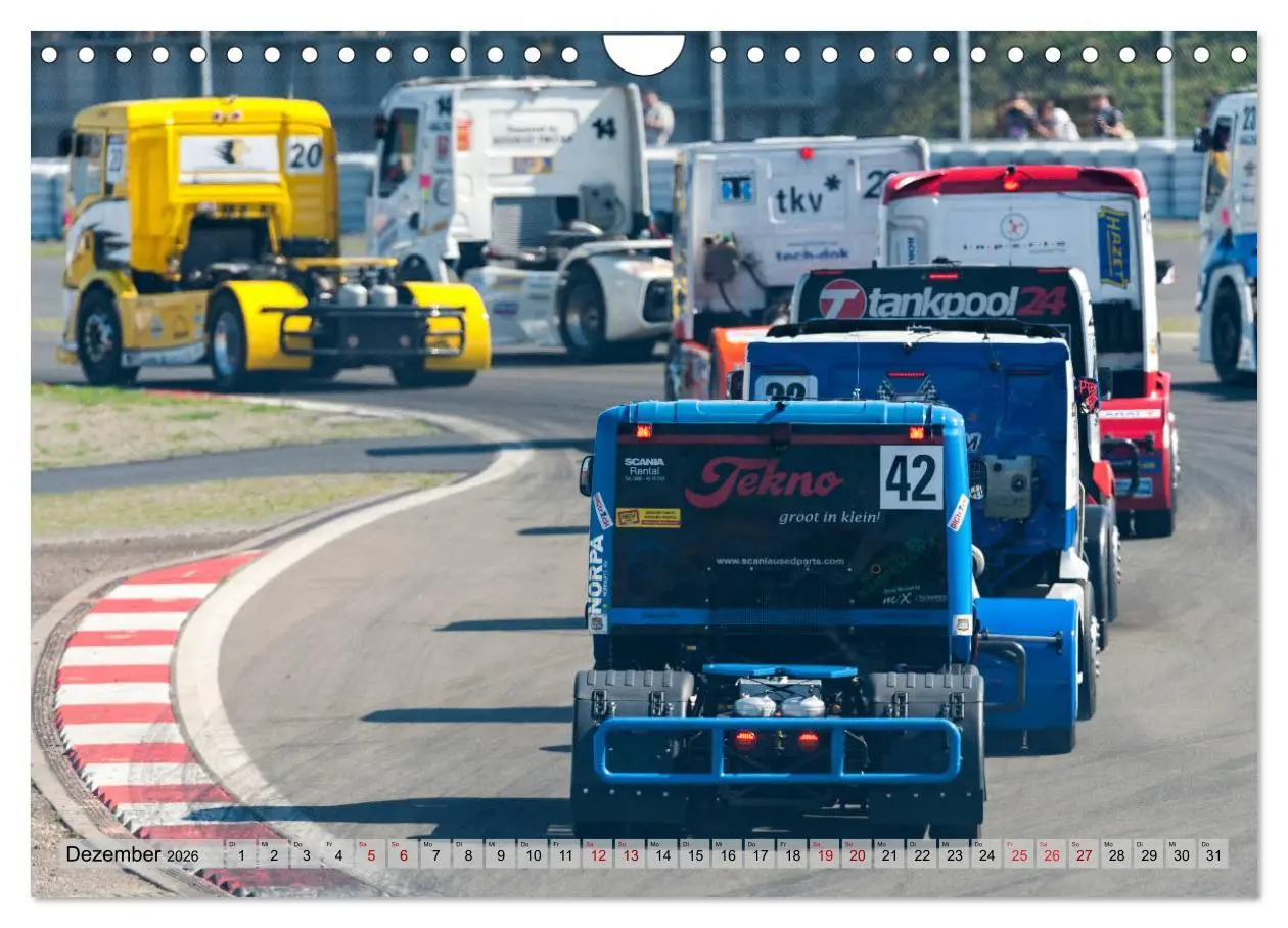 Bild: 9783457845189 | Best of TRUCK RACING (Wandkalender 2026 DIN A4 quer), CALVENDO...