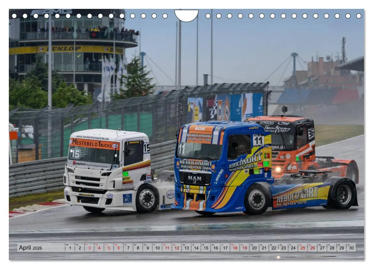 Bild: 9783457845189 | Best of TRUCK RACING (Wandkalender 2026 DIN A4 quer), CALVENDO...