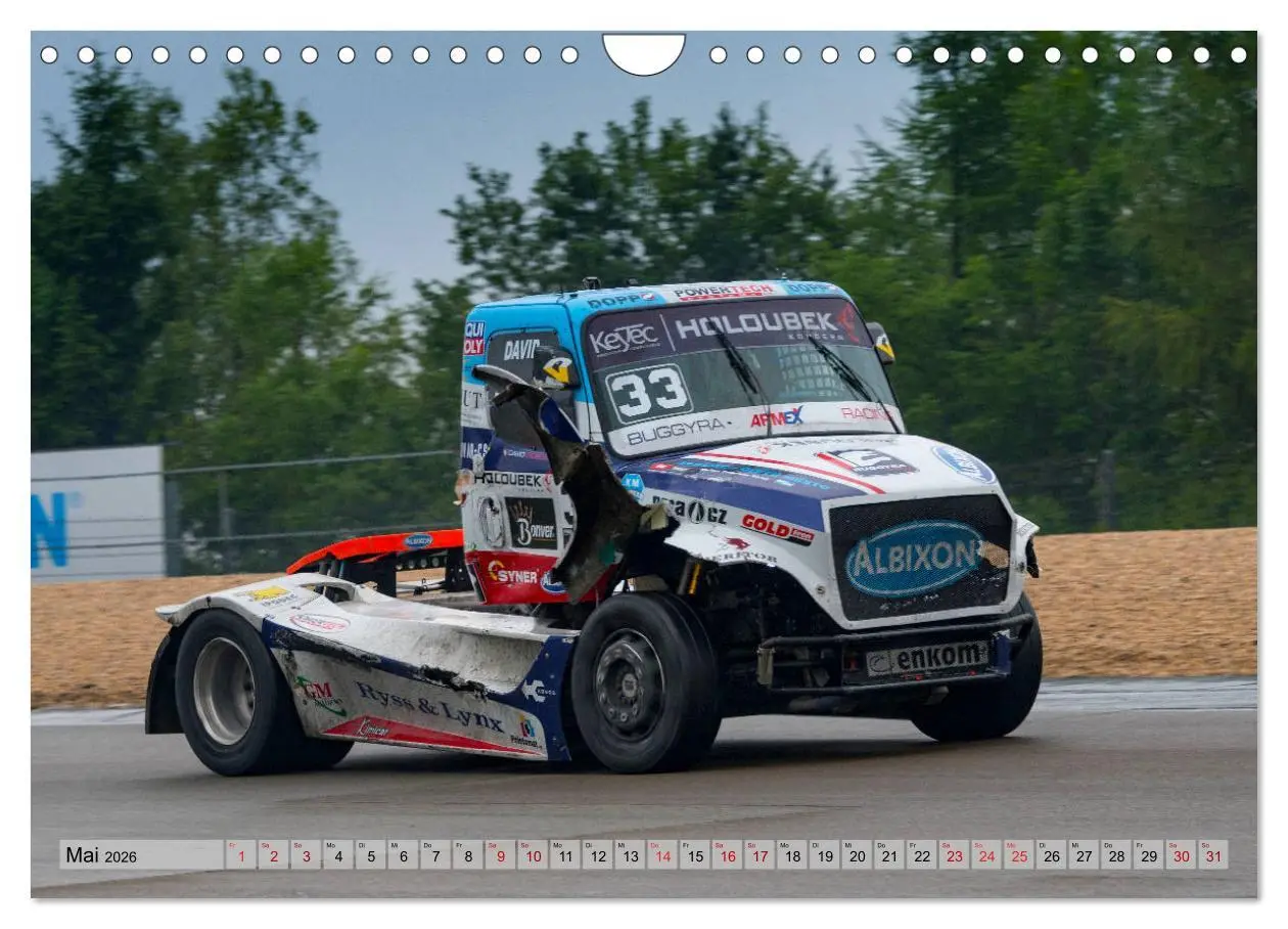 Bild: 9783457845189 | Best of TRUCK RACING (Wandkalender 2026 DIN A4 quer), CALVENDO...