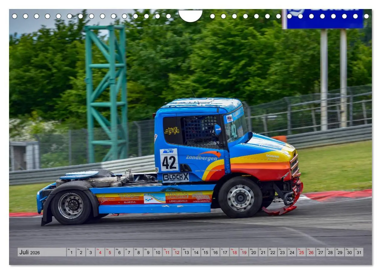Bild: 9783457845189 | Best of TRUCK RACING (Wandkalender 2026 DIN A4 quer), CALVENDO...