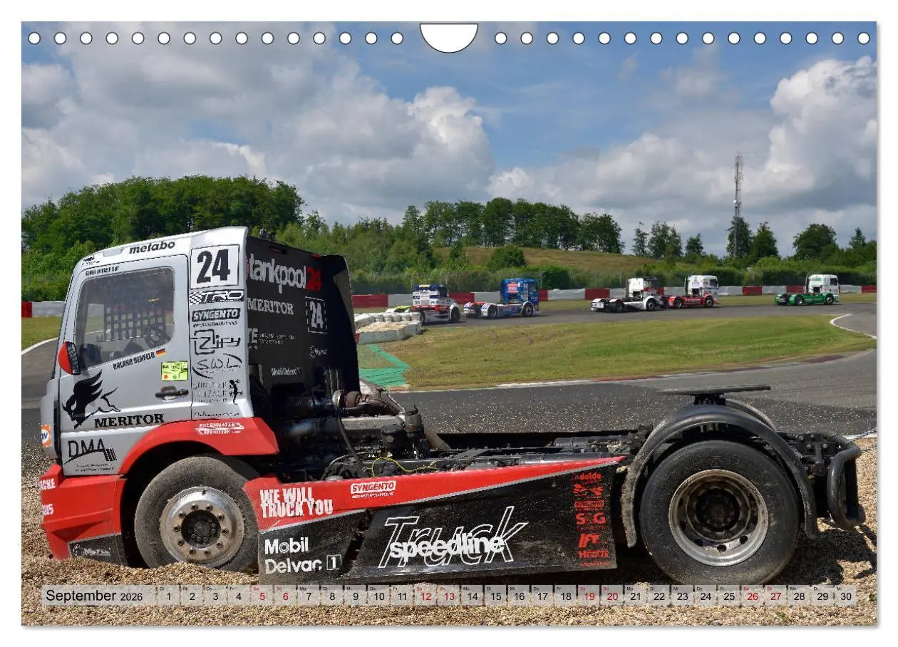 Bild: 9783457845189 | Best of TRUCK RACING (Wandkalender 2026 DIN A4 quer), CALVENDO...