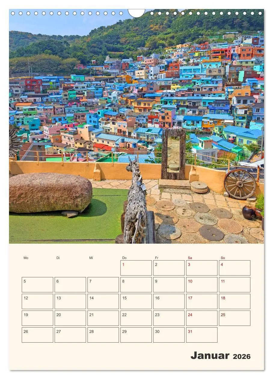 Bild: 9783516245189 | Busan - Eine Reise durch das Herz der Küstenstadt (Wandkalender...