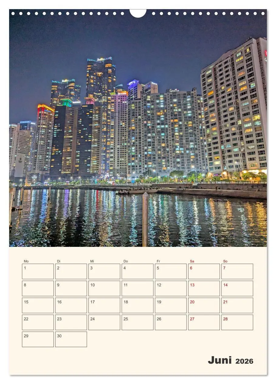 Bild: 9783516245189 | Busan - Eine Reise durch das Herz der Küstenstadt (Wandkalender...