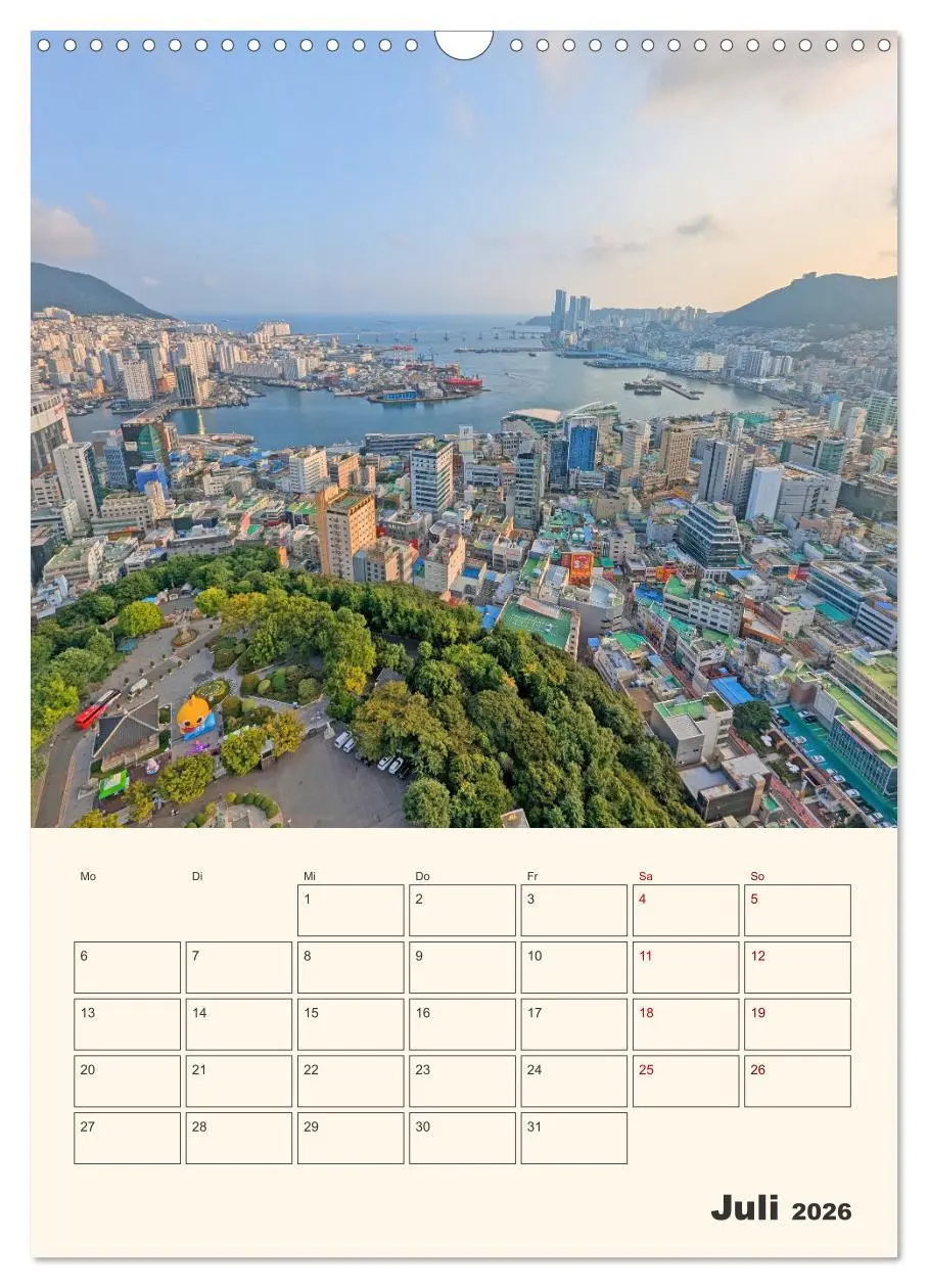 Bild: 9783516245189 | Busan - Eine Reise durch das Herz der Küstenstadt (Wandkalender...