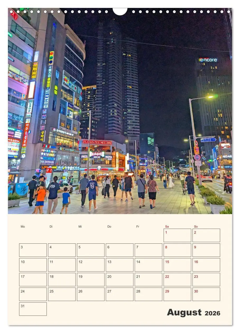 Bild: 9783516245189 | Busan - Eine Reise durch das Herz der Küstenstadt (Wandkalender...
