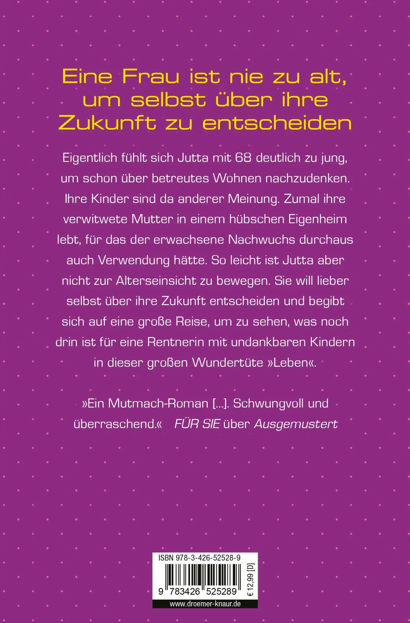 Rückseite: 9783426525289 | Heimvorteil | Roman SPIEGEL Bestseller Jetzt als Taschenbuch | Buch