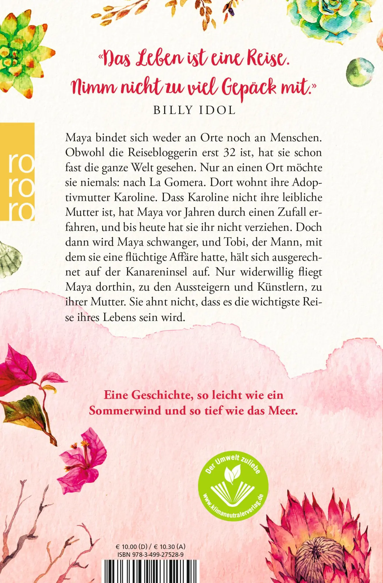 Rückseite: 9783499275289 | Der Wind nimmt uns mit | Katharina Herzog | Taschenbuch | 368 S.