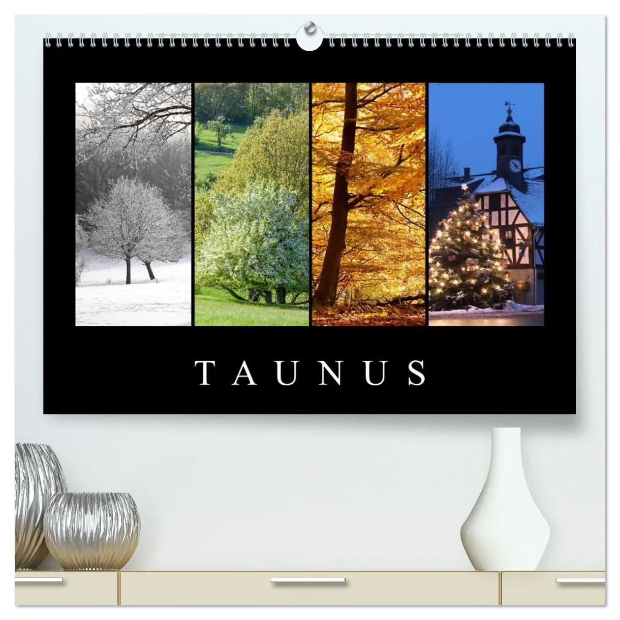 Cover: 9783516165289 | Taunus (hochwertiger Premium Wandkalender 2026 DIN A2 quer),...