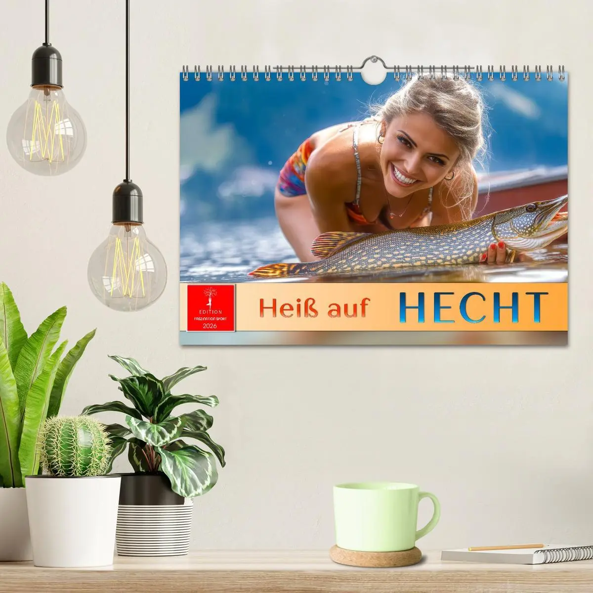 Bild: 9783516235289 | Heiß auf Hecht (Wandkalender 2026 DIN A4 quer), CALVENDO...